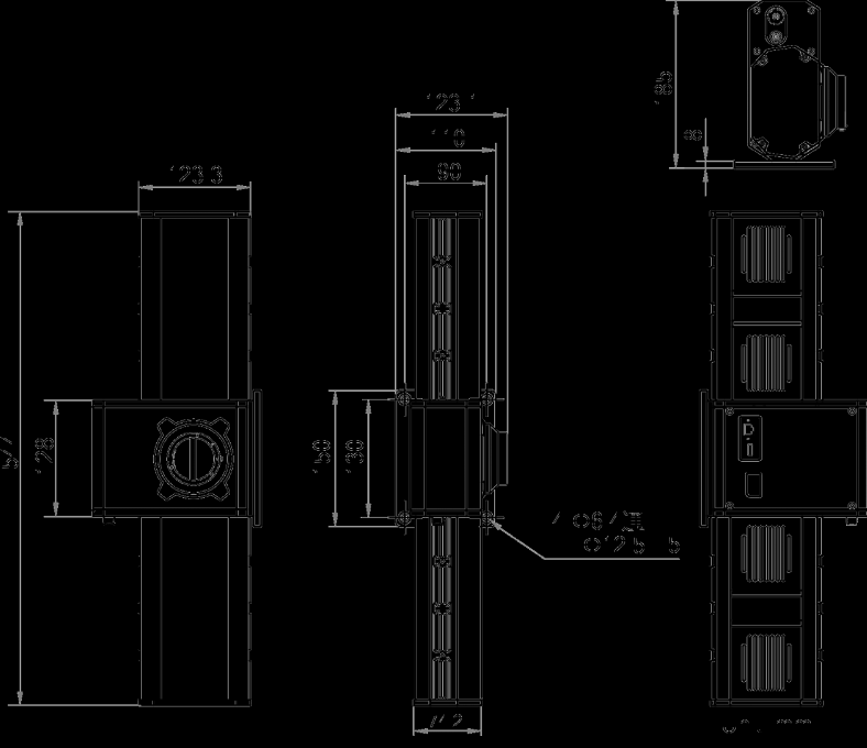 海康智能讀碼器ID7000外形尺寸圖.png 海康智能讀碼器ID7000外形尺寸圖.png